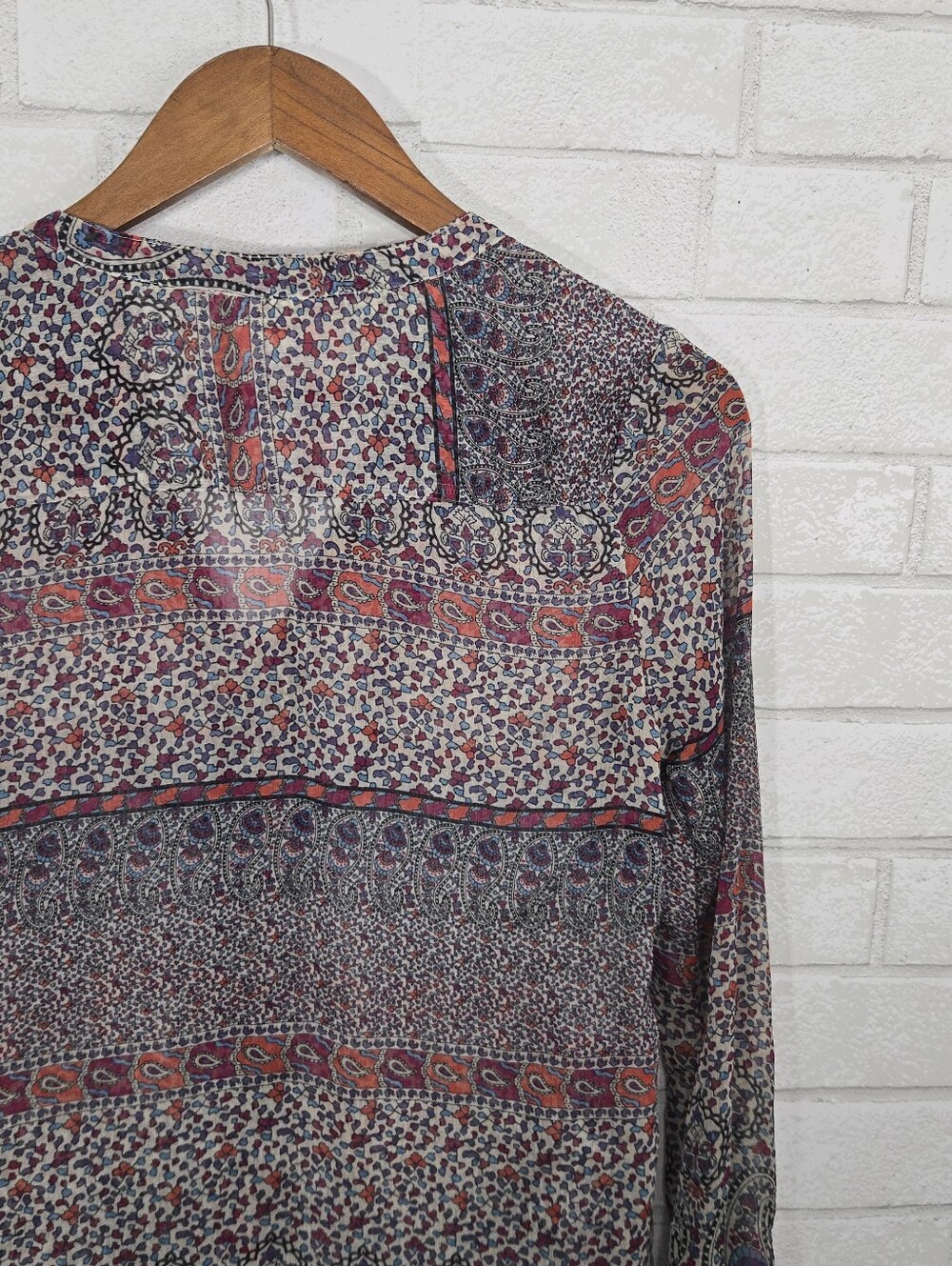 Converse full button down blouse - Picture 14 of 14